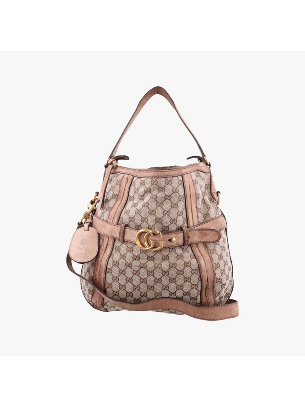 Gucci Gigi Running Beige Canvas Suede